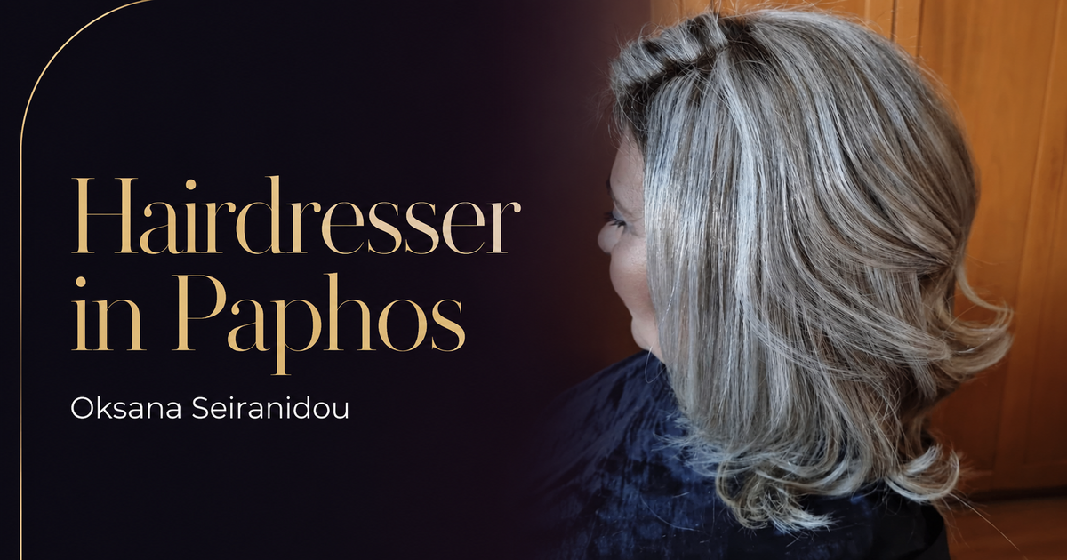 Oksana Seiranidou | Hairdresser in Paphos website preview